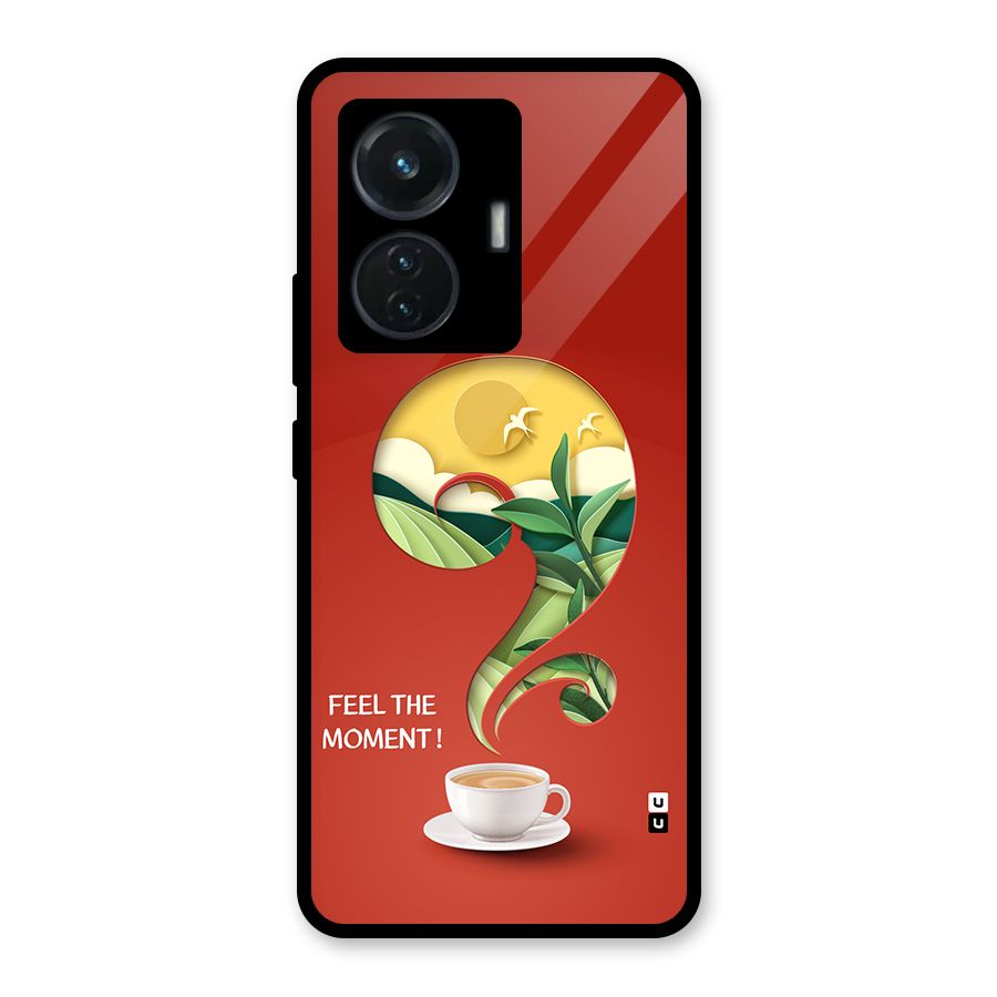 Feel The Moment Glass Back Case for iQOO Z6 44W