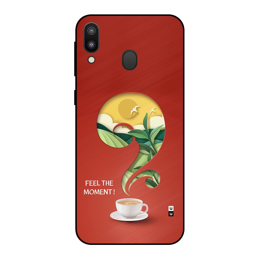 Feel The Moment Metal Back Case for Galaxy M20