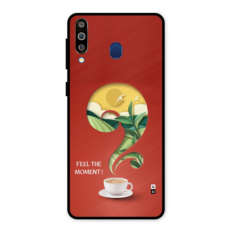 Feel The Moment Metal Back Case for Galaxy M30