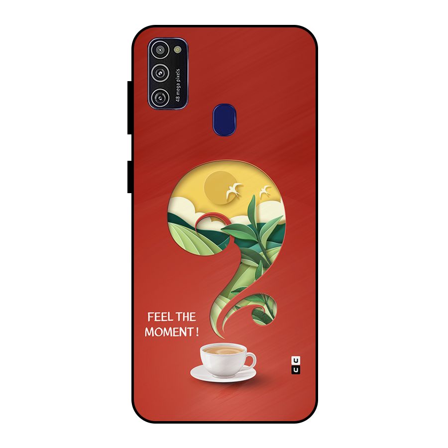 Feel The Moment Metal Back Case for Galaxy M30s