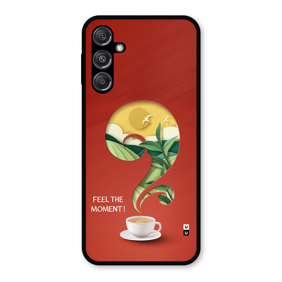 Feel The Moment Metal Back Case for Galaxy M34 5G