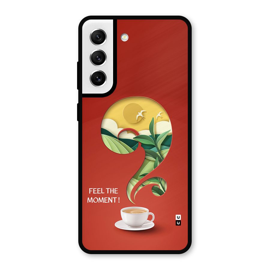 Feel The Moment Metal Back Case for Galaxy S21 FE 5G
