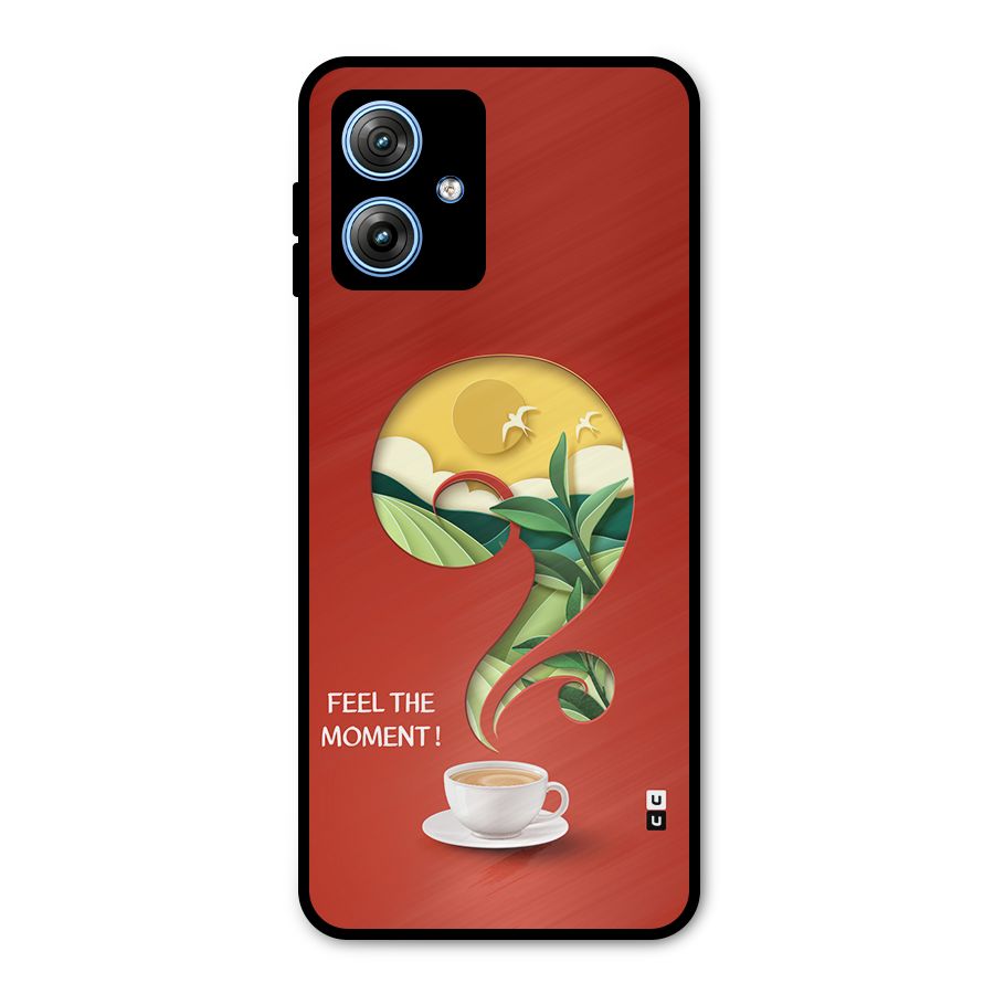 Feel The Moment Metal Back Case for Moto G54