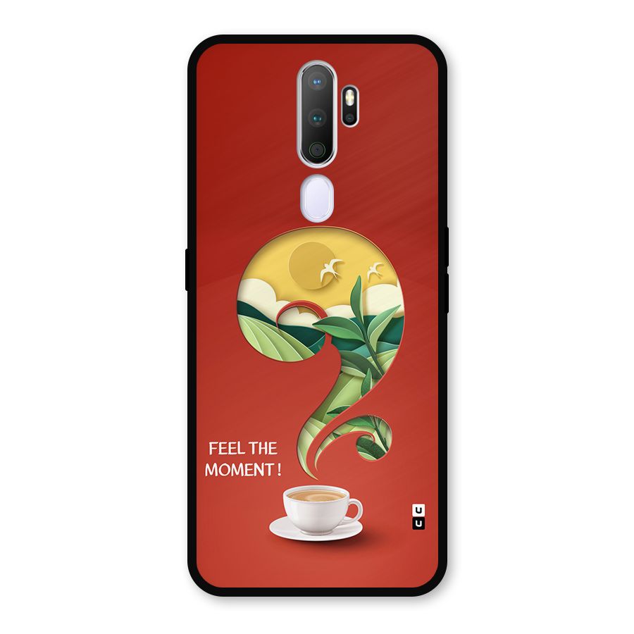 Feel The Moment Metal Back Case for Oppo A9 (2020)