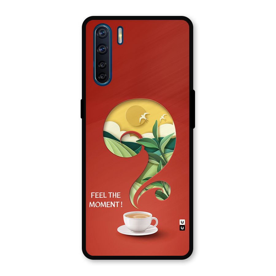 Feel The Moment Metal Back Case for Oppo F15