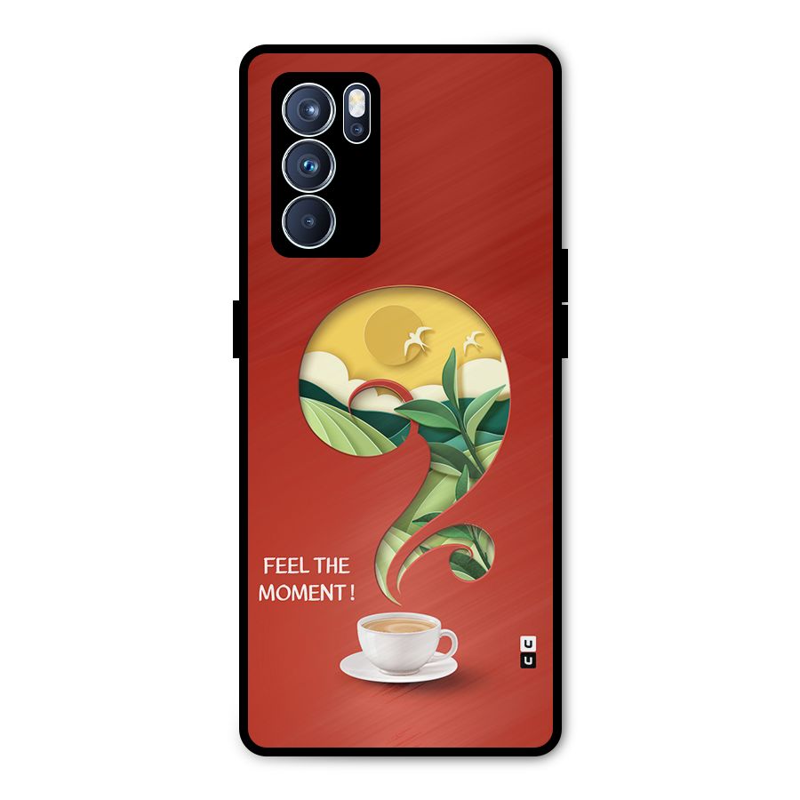 Feel The Moment Metal Back Case for Oppo Reno6 Pro 5G