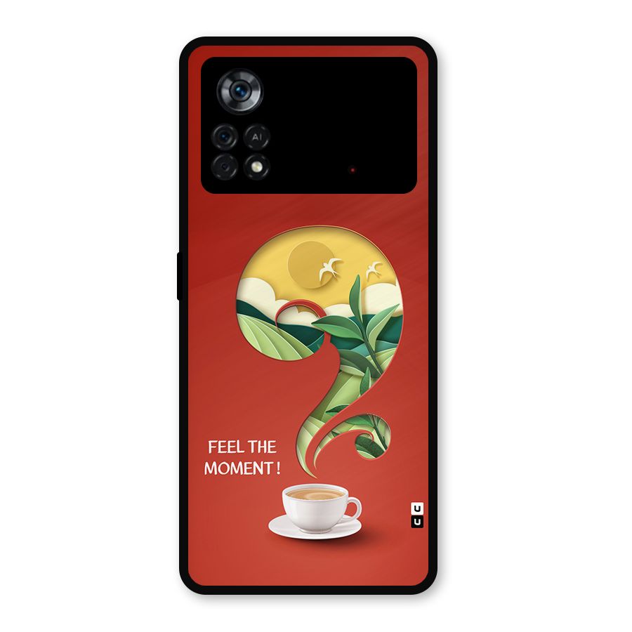 Feel The Moment Metal Back Case for Poco X4 Pro 5G