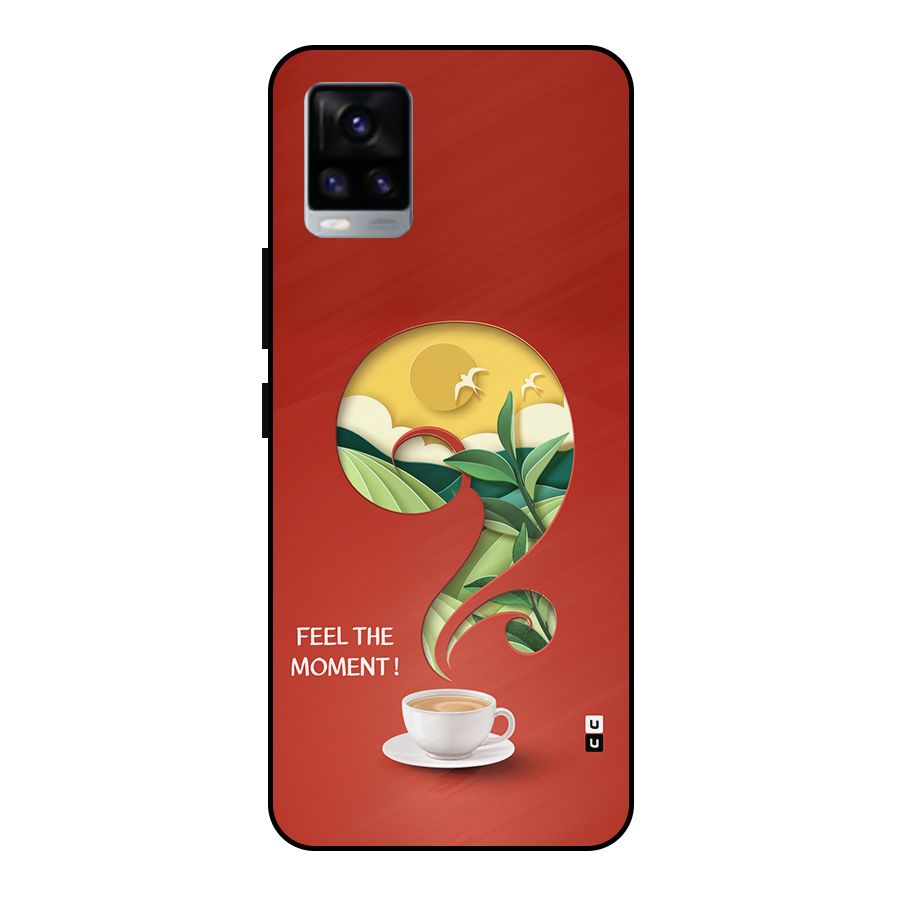 Feel The Moment Metal Back Case for Vivo V20 2021