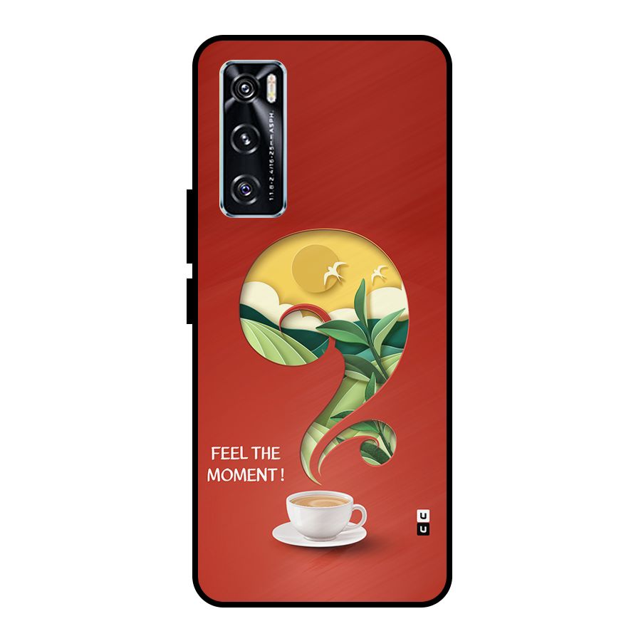 Feel The Moment Metal Back Case for Vivo V20 SE