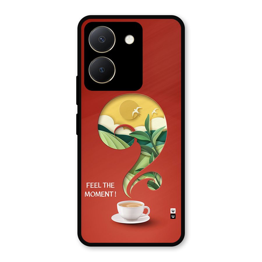 Feel The Moment Metal Back Case for Vivo Y36