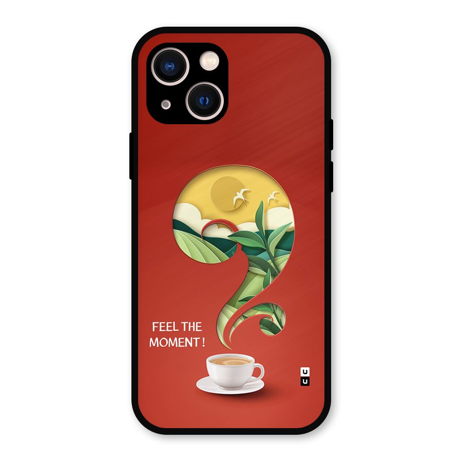 Feel The Moment Metal Back Case for iPhone 13