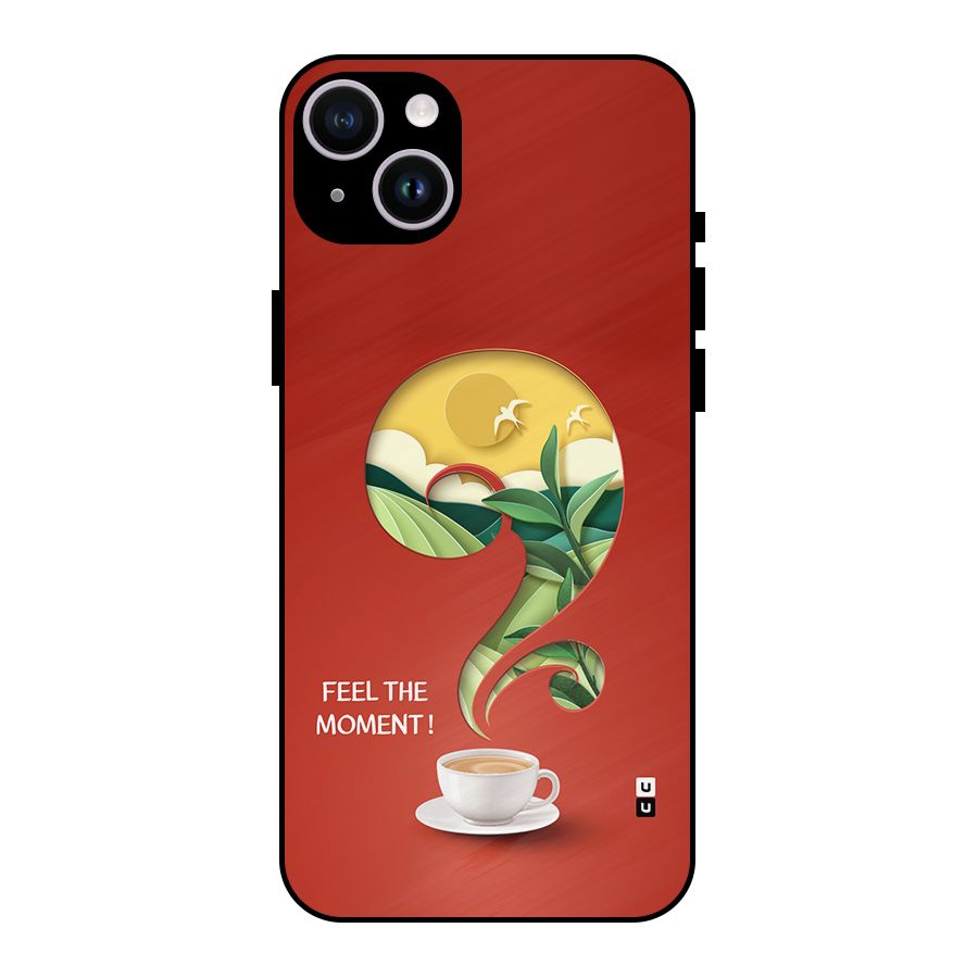 Feel The Moment Metal Back Case for iPhone 14 Plus