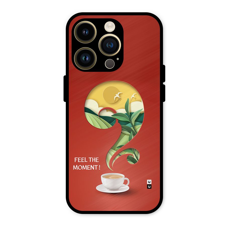 Feel The Moment Metal Back Case for iPhone 14 Pro