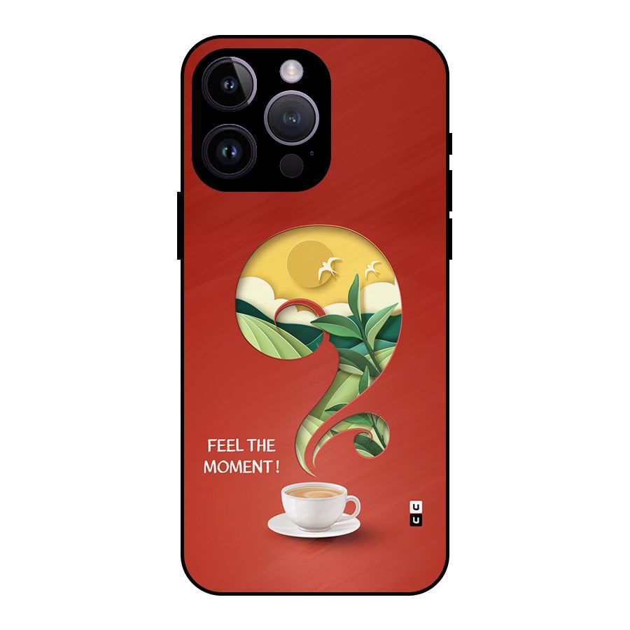 Feel The Moment Metal Back Case for iPhone 14 Pro Max
