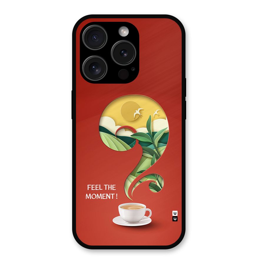 Feel The Moment Metal Back Case for iPhone 15 Pro