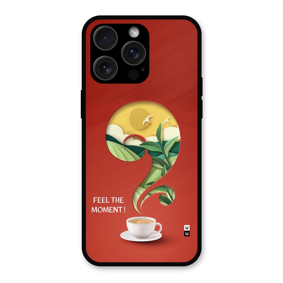 Feel The Moment Metal Back Case for iPhone 15 Pro Max