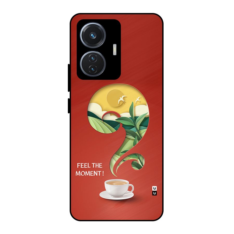 Feel The Moment Metal Back Case for iQOO Z6 44W