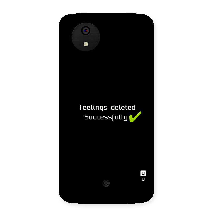 Feelings Deleted Back Case for Canvas A1  AQ4501