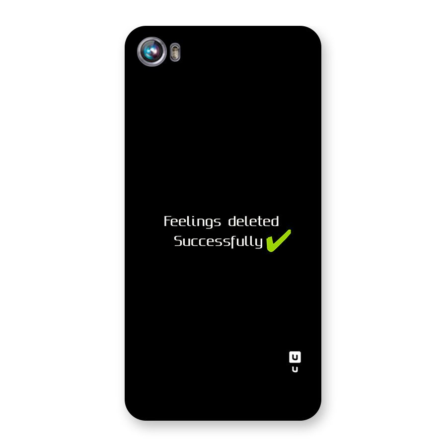 Feelings Deleted Back Case for Canvas Fire 4 (A107)