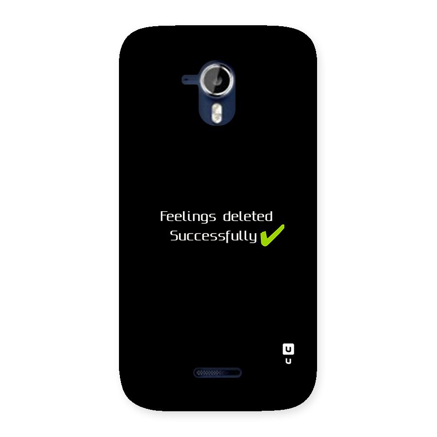 Feelings Deleted Back Case for Canvas Magnus A117
