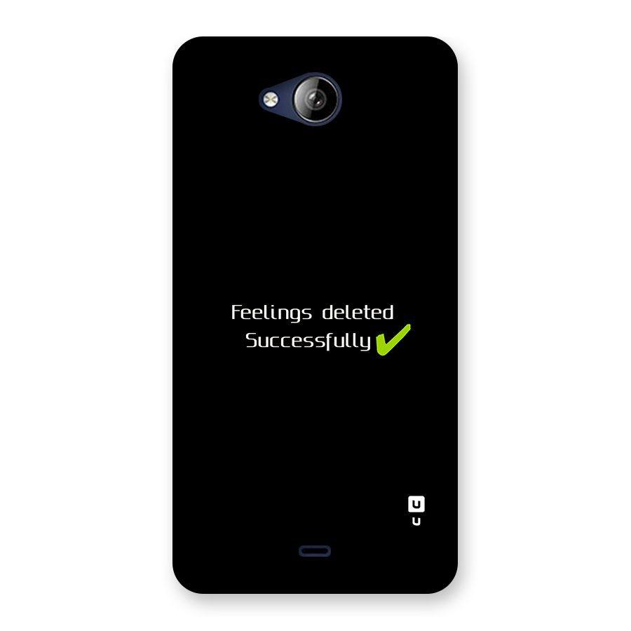 Feelings Deleted Back Case for Canvas Play Q355