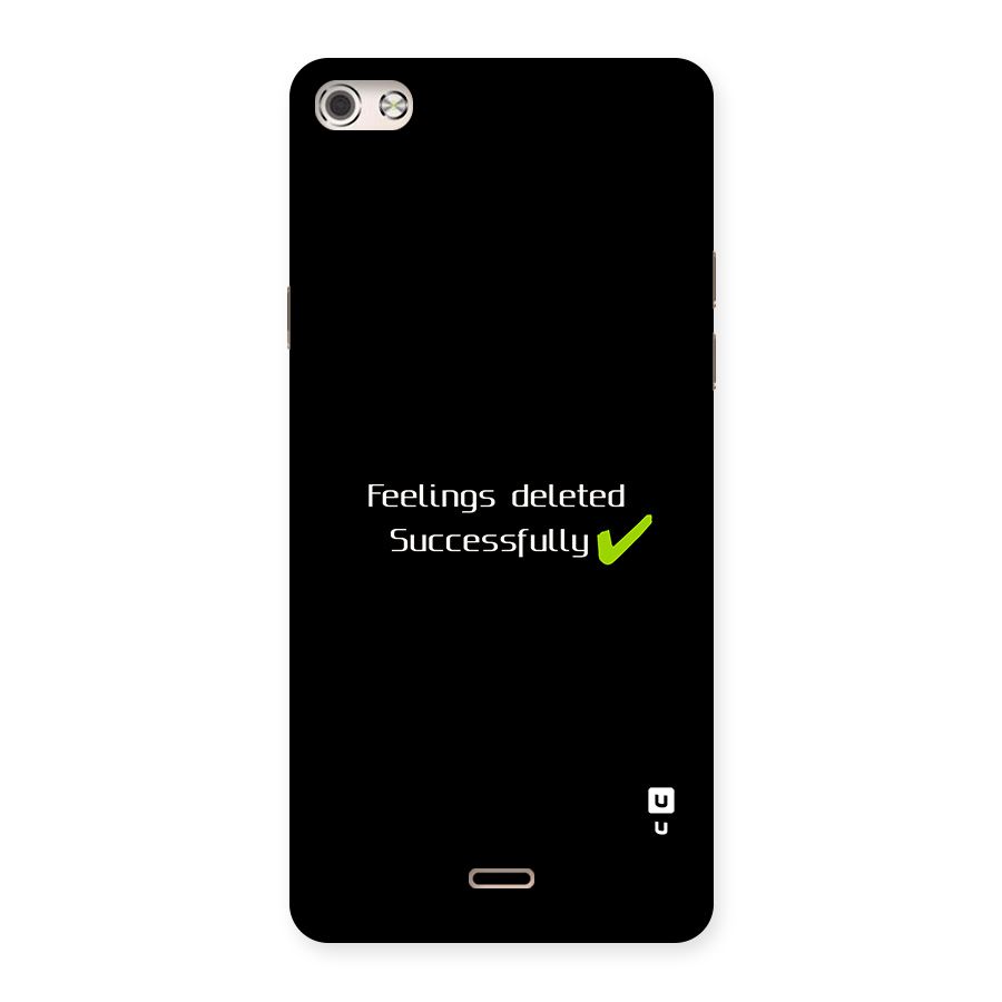 Feelings Deleted Back Case for Canvas Silver 5