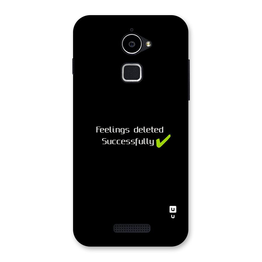 Feelings Deleted Back Case for Coolpad Note 3 Lite