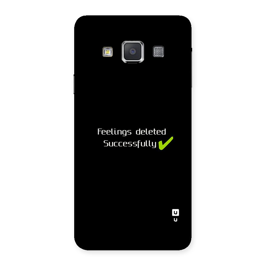 Feelings Deleted Back Case for Galaxy A3