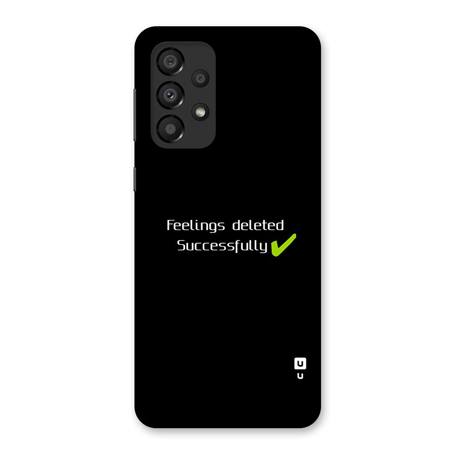 Feelings Deleted Back Case for Galaxy A33 5G