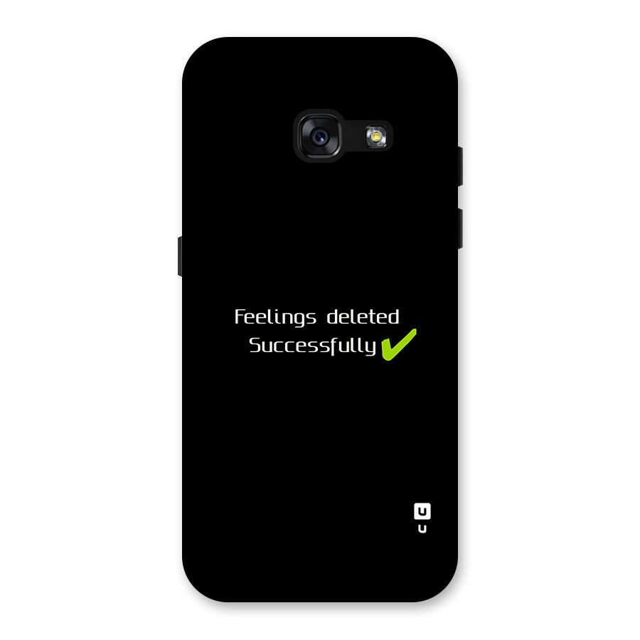 Feelings Deleted Back Case for Galaxy A3 (2017)