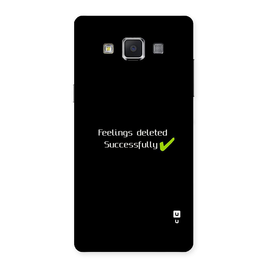 Feelings Deleted Back Case for Galaxy A5