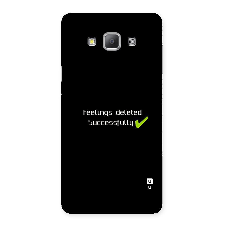 Feelings Deleted Back Case for Galaxy A7