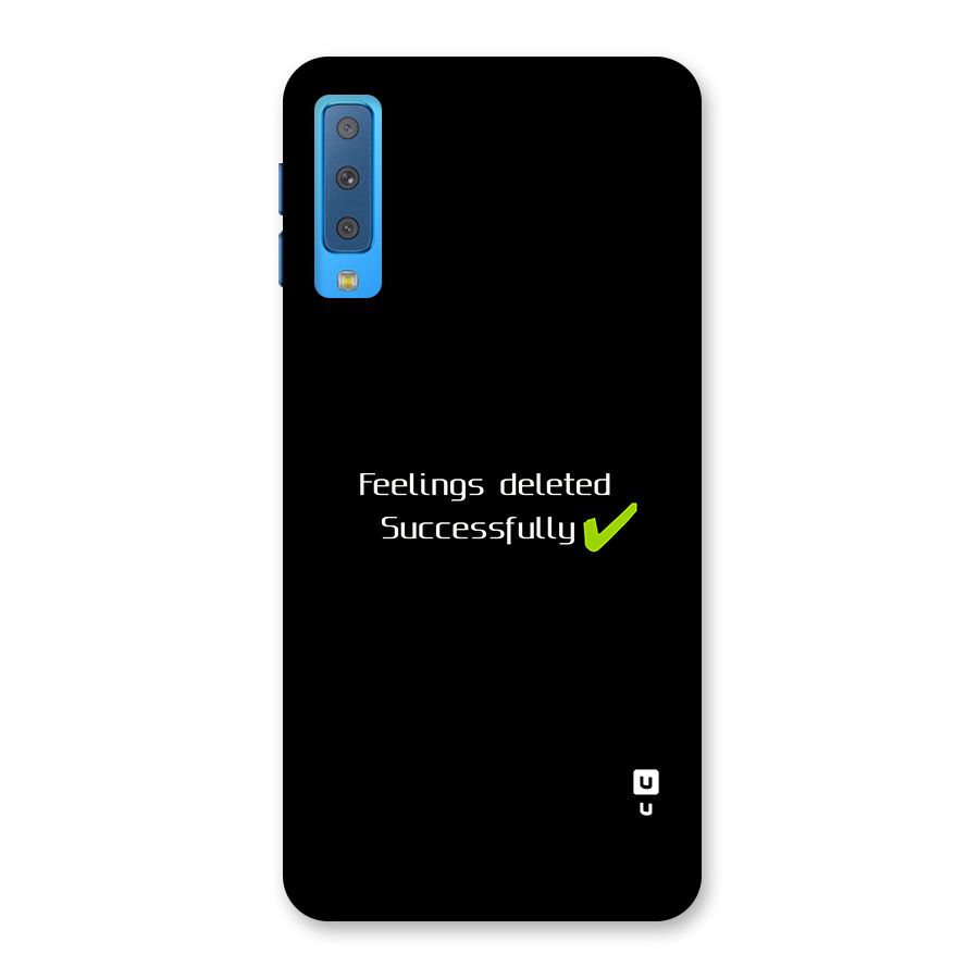 Feelings Deleted Back Case for Galaxy A7 (2018)