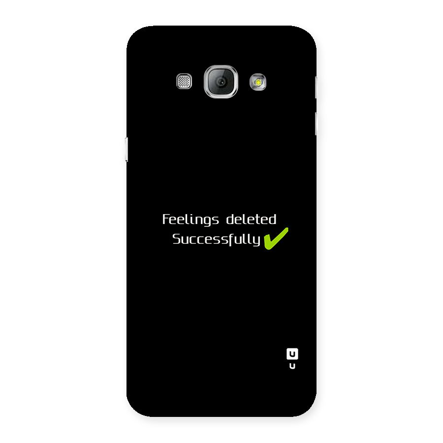 Feelings Deleted Back Case for Galaxy A8