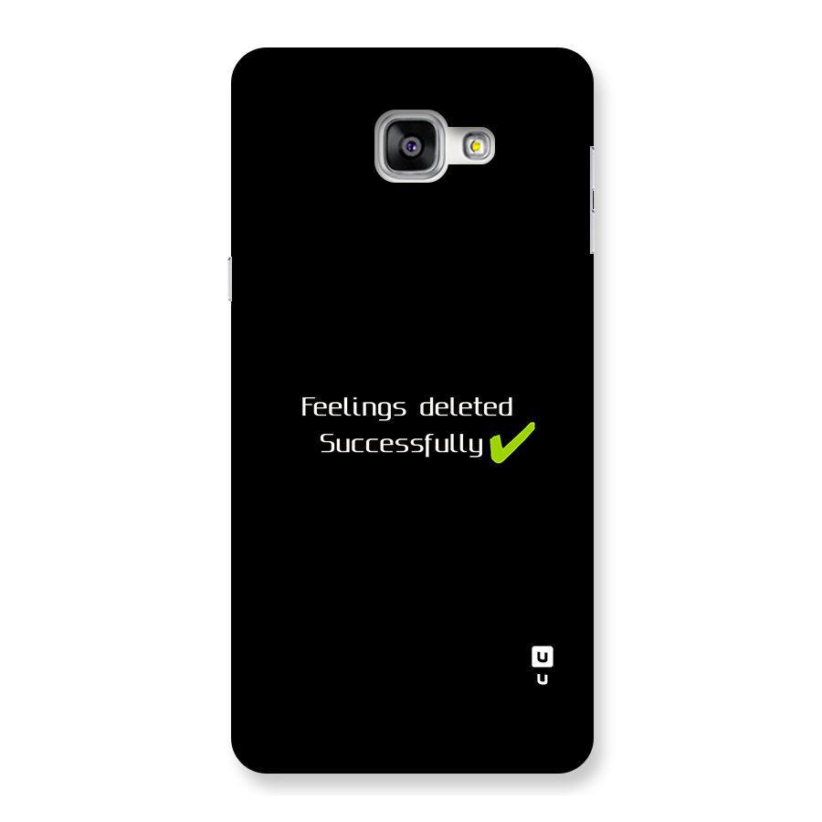 Feelings Deleted Back Case for Galaxy A9