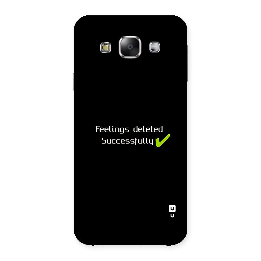 Feelings Deleted Back Case for Galaxy E5