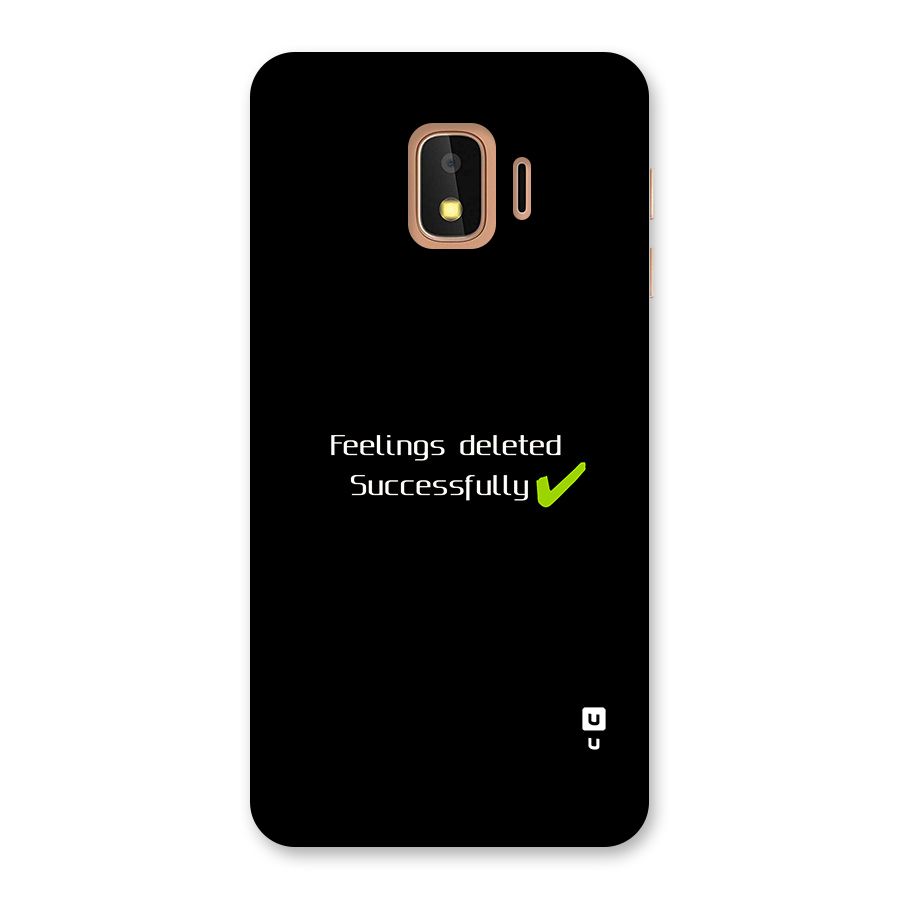 Feelings Deleted Back Case for Galaxy J2 Core