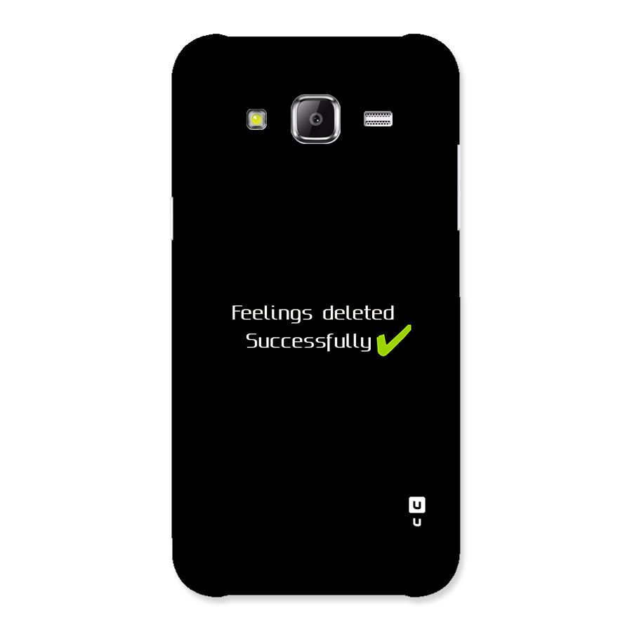 Feelings Deleted Back Case for Galaxy J2 Prime