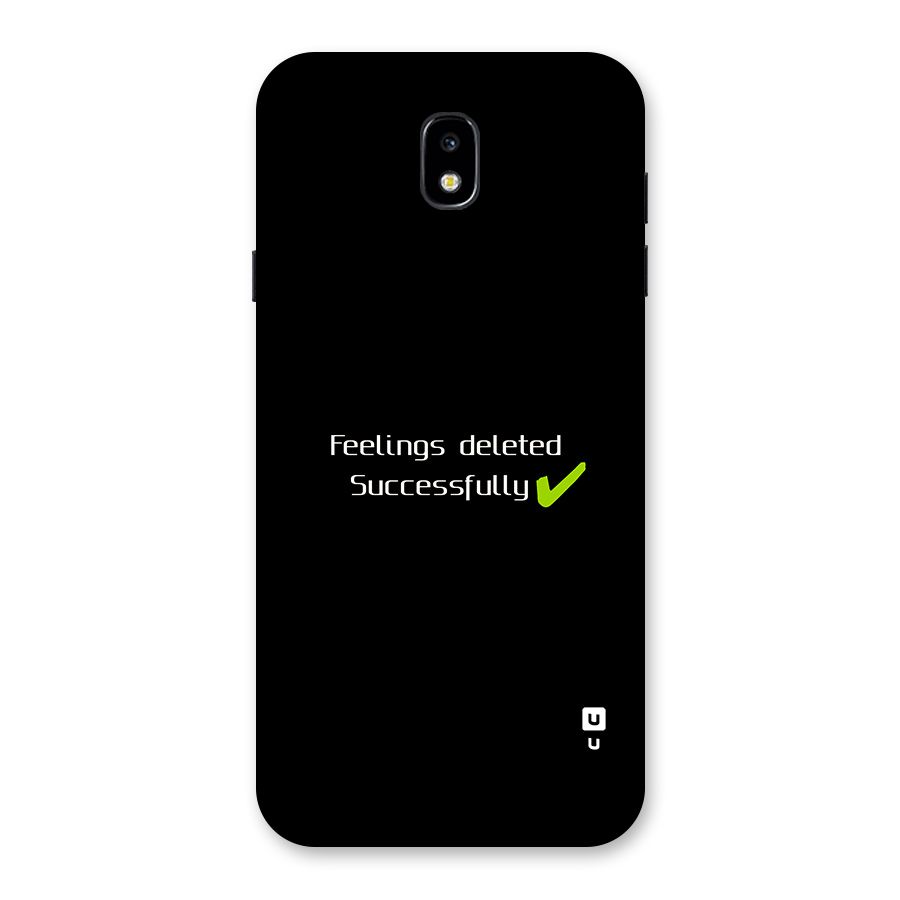 Feelings Deleted Back Case for Galaxy J7 Pro