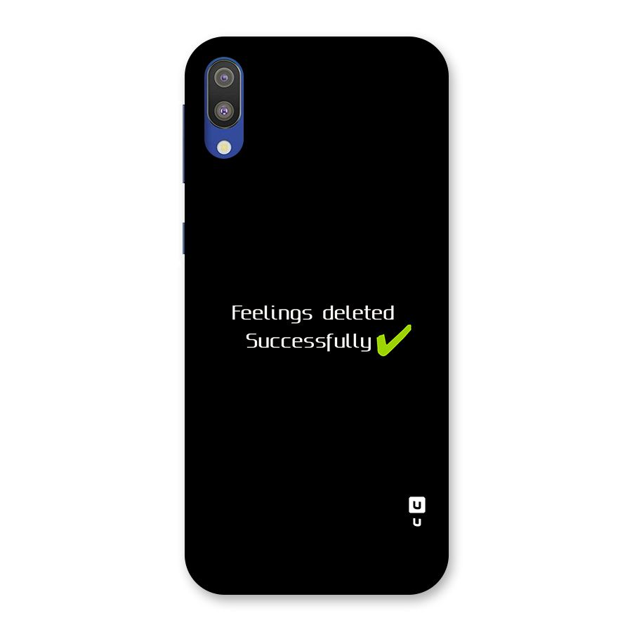 Feelings Deleted Back Case for Galaxy M10