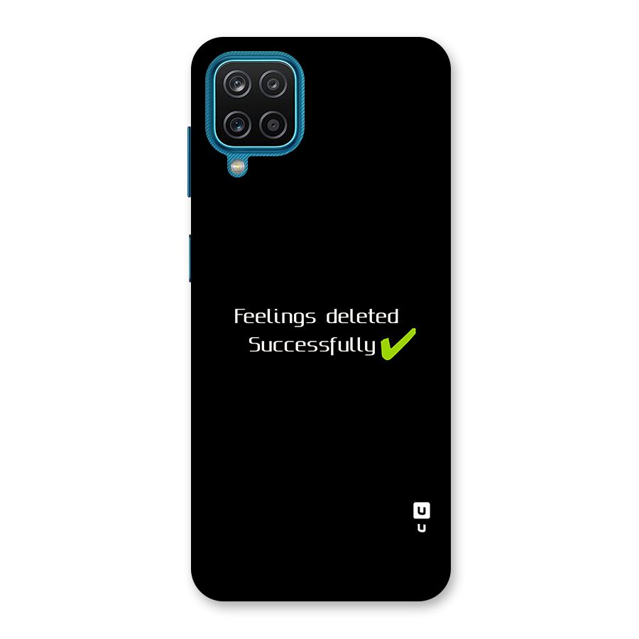 Feelings Deleted Back Case for Galaxy M12
