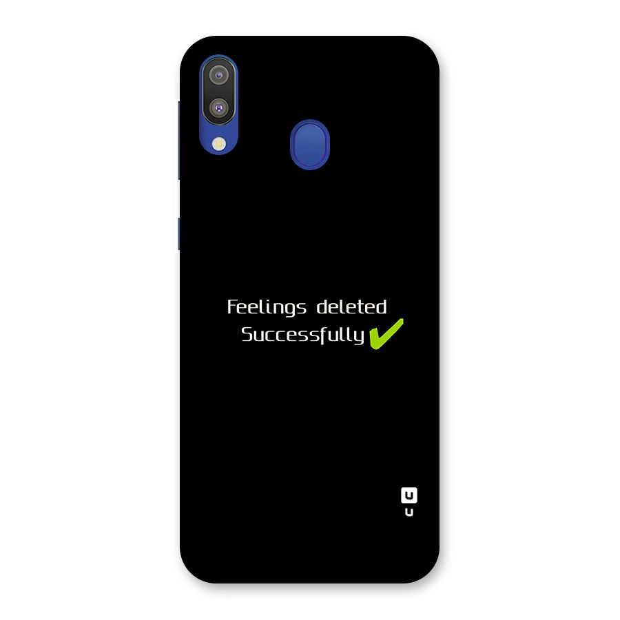 Feelings Deleted Back Case for Galaxy M20