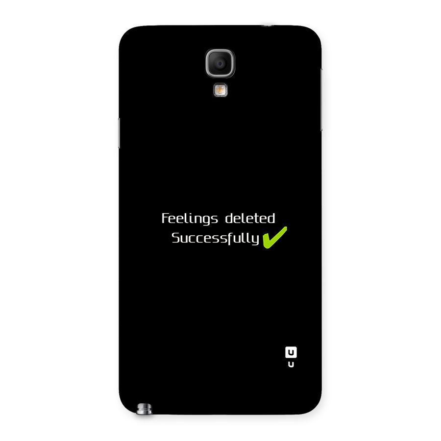 Feelings Deleted Back Case for Galaxy Note 3 Neo