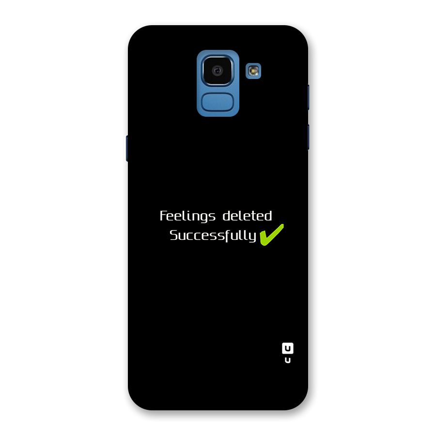Feelings Deleted Back Case for Galaxy On6