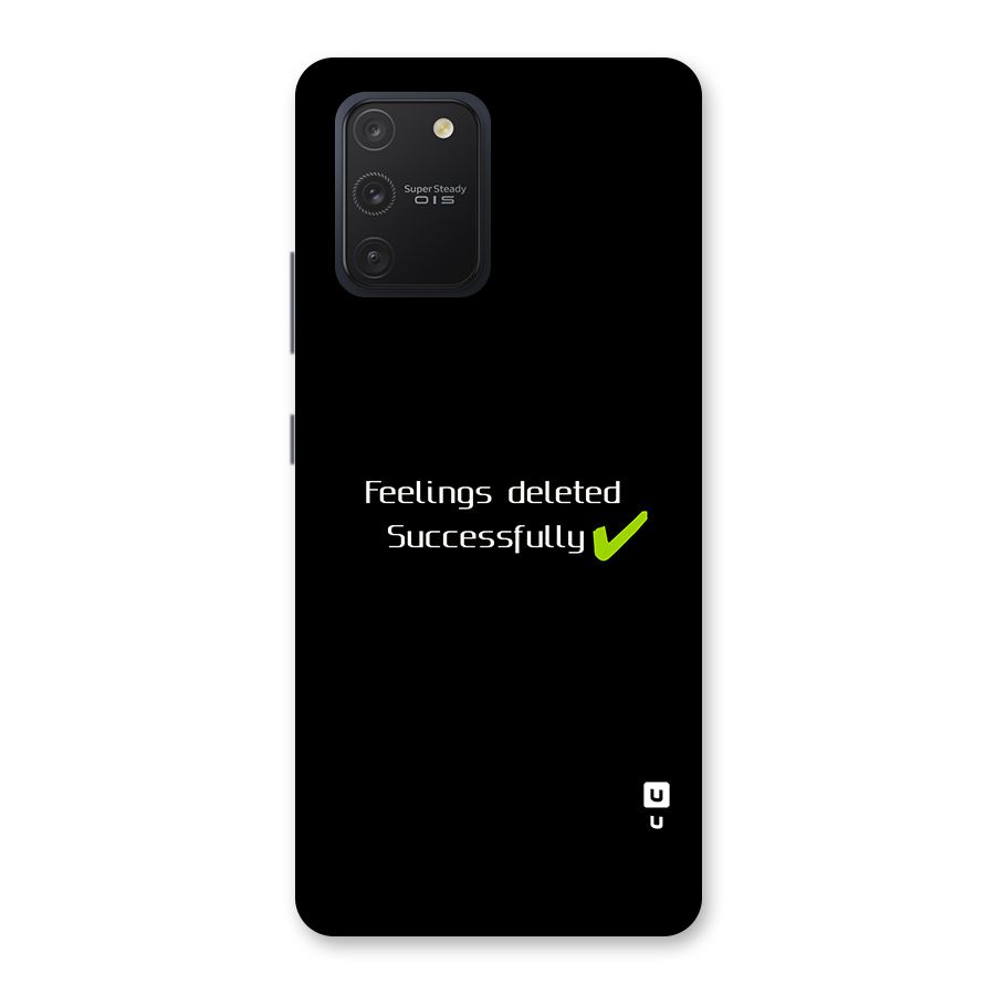 Feelings Deleted Back Case for Galaxy S10 Lite