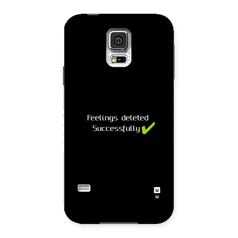 Feelings Deleted Back Case for Galaxy S5