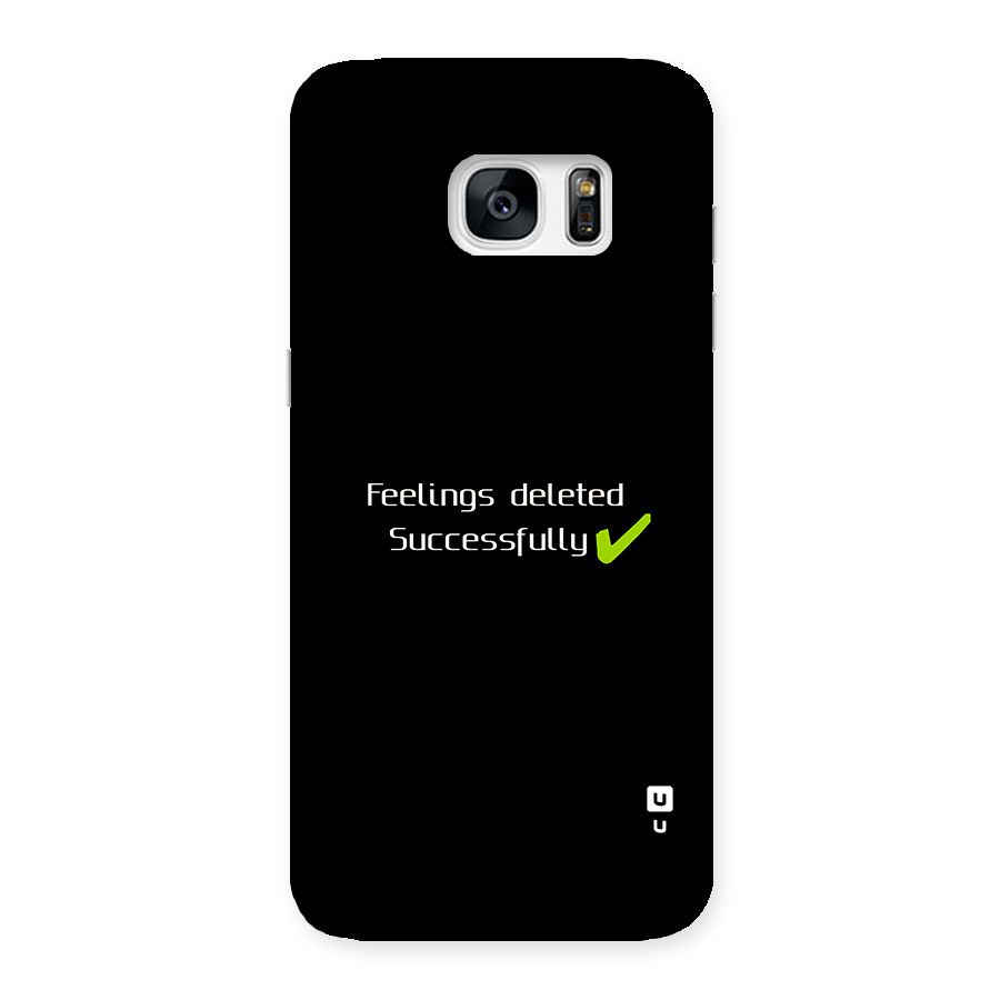 Feelings Deleted Back Case for Galaxy S7 Edge