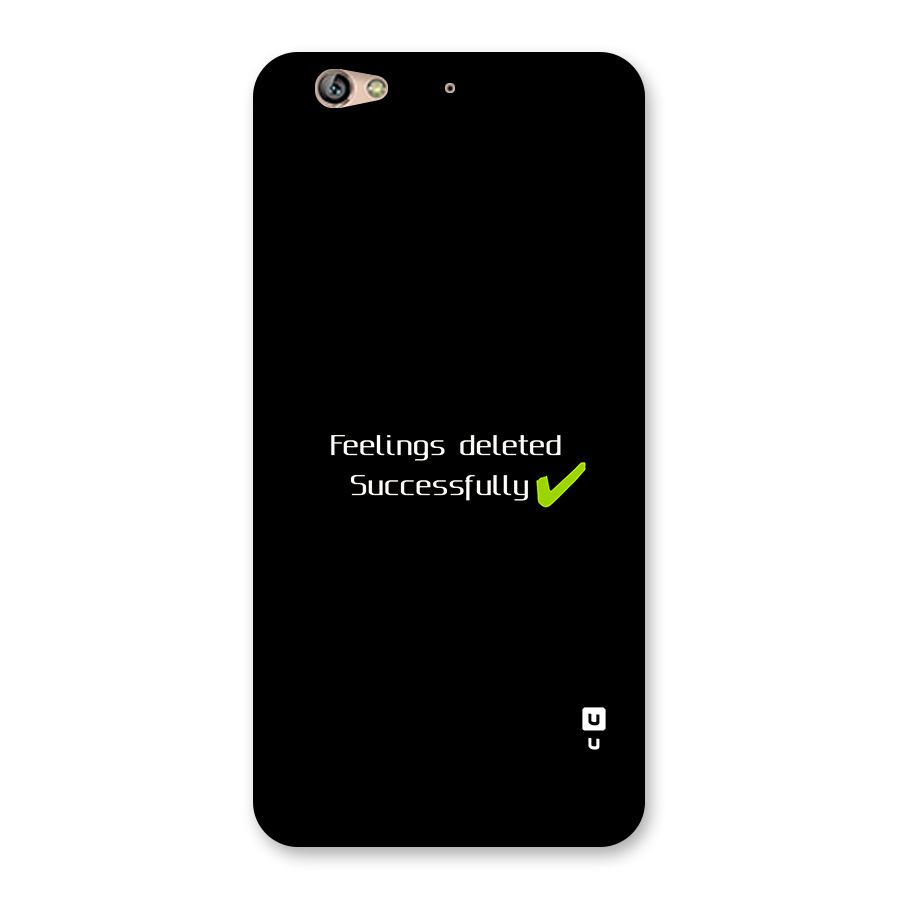Feelings Deleted Back Case for Gionee S6