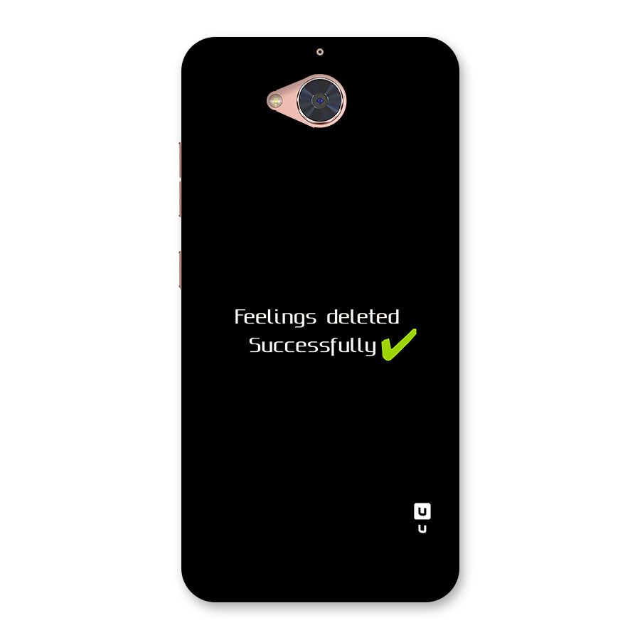 Feelings Deleted Back Case for Gionee S6 Pro