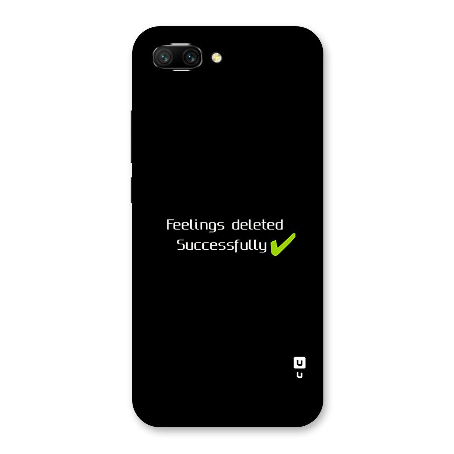 Feelings Deleted Back Case for Honor 10